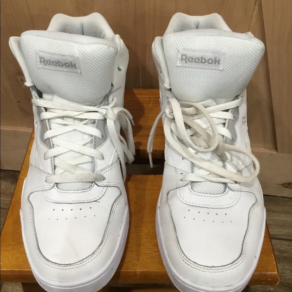 Reebok Royal White BB4500 HI2 Style CN4107 Basketball Shoe Size 13 - Picture 8 of 9